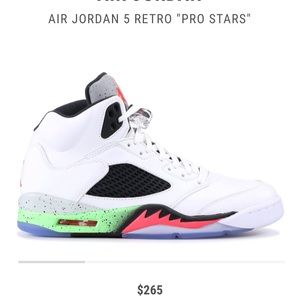 Air Jordan 5 retro pro stars